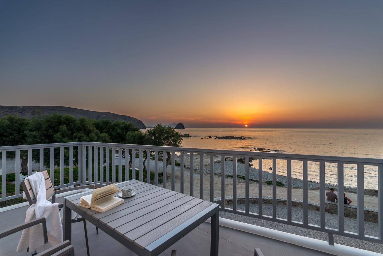 Milos Waves Luxury Apartments Поллония Экстерьер фото