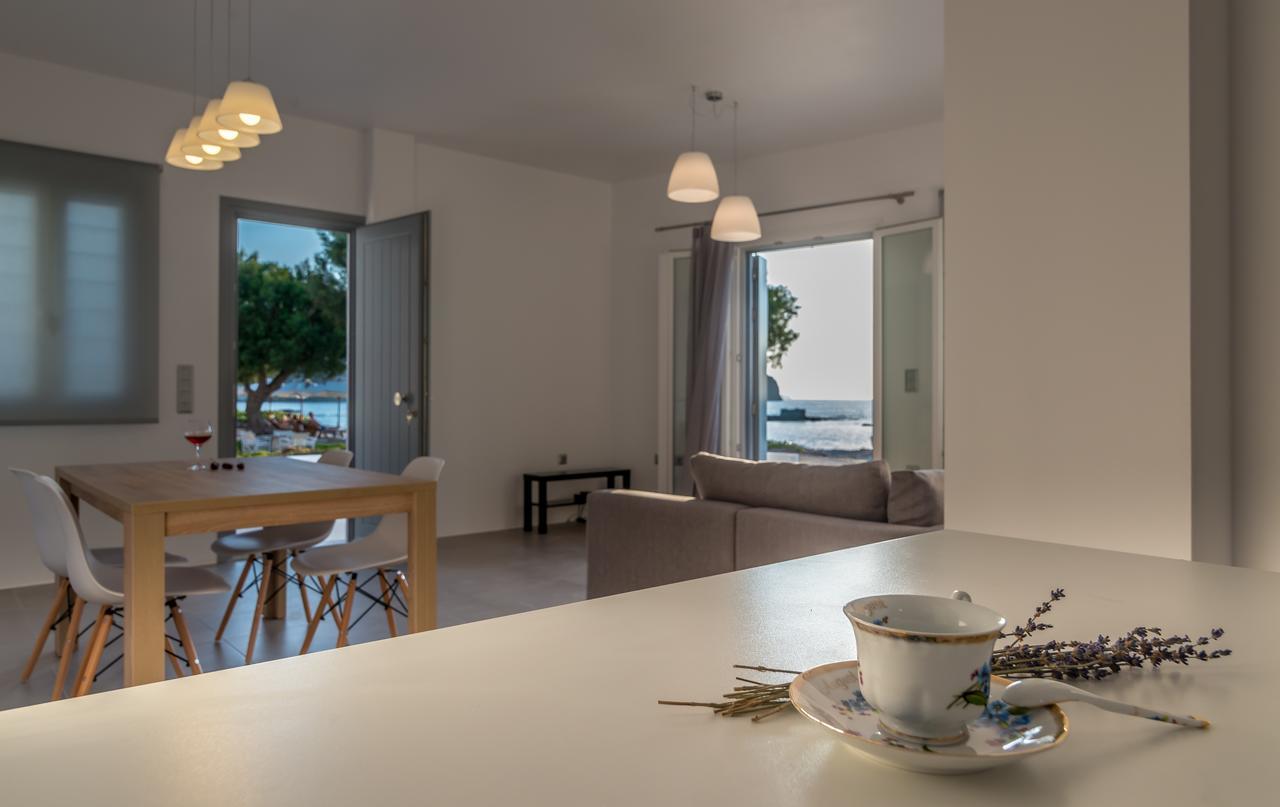 Milos Waves Luxury Apartments Поллония Экстерьер фото