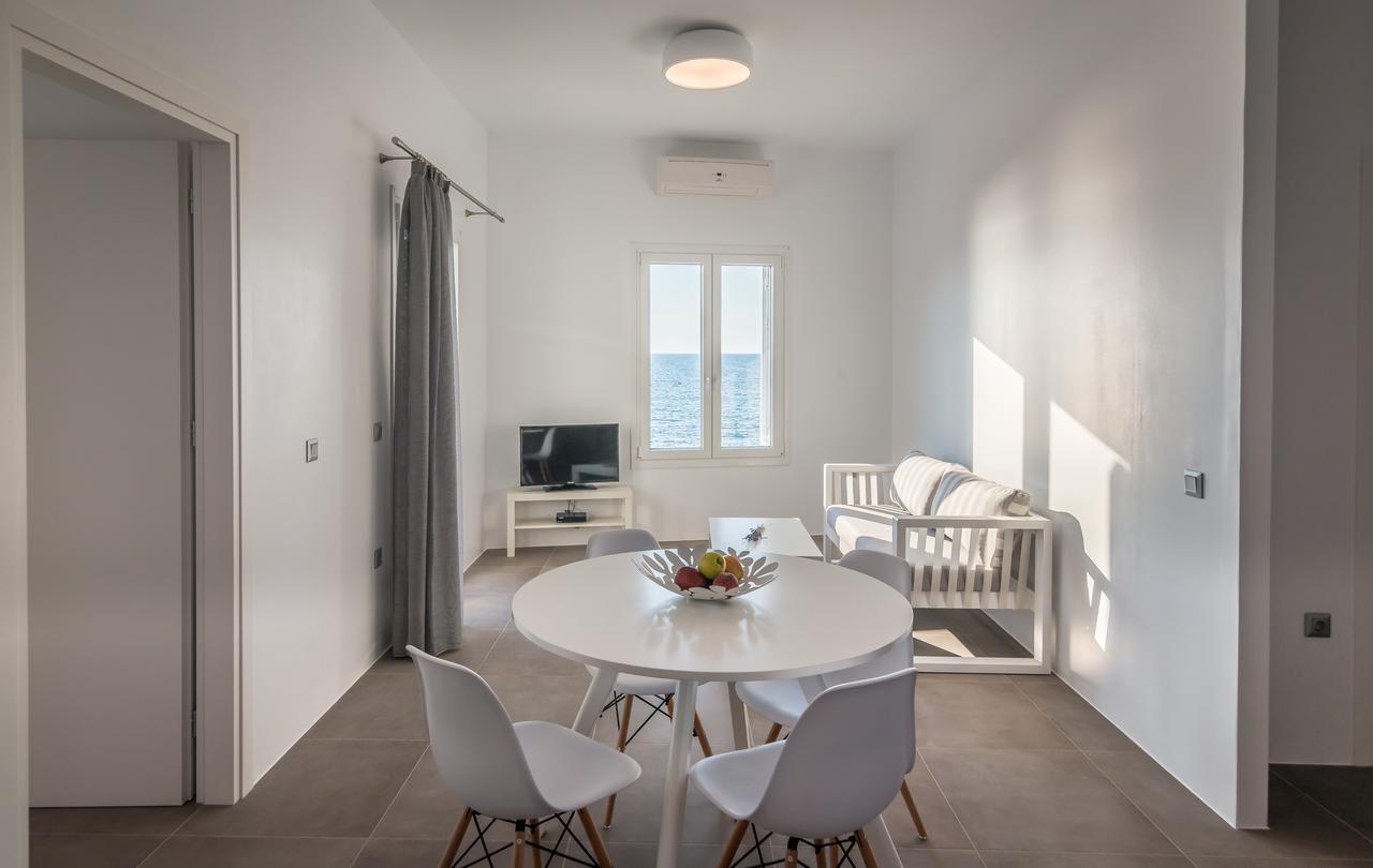 Milos Waves Luxury Apartments Поллония Экстерьер фото