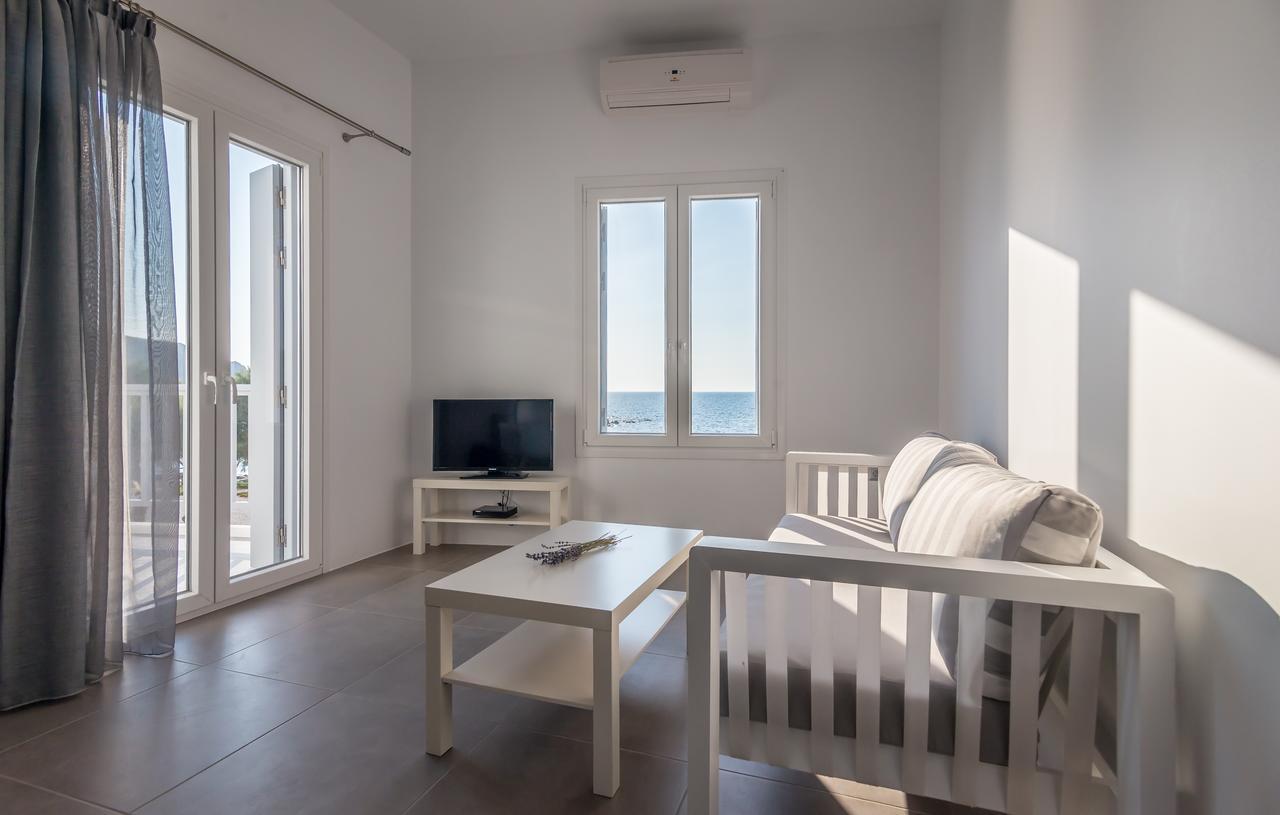 Milos Waves Luxury Apartments Поллония Экстерьер фото
