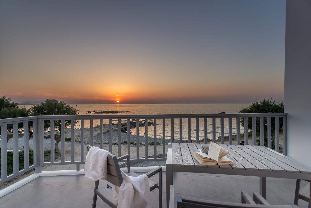 Milos Waves Luxury Apartments Поллония Экстерьер фото